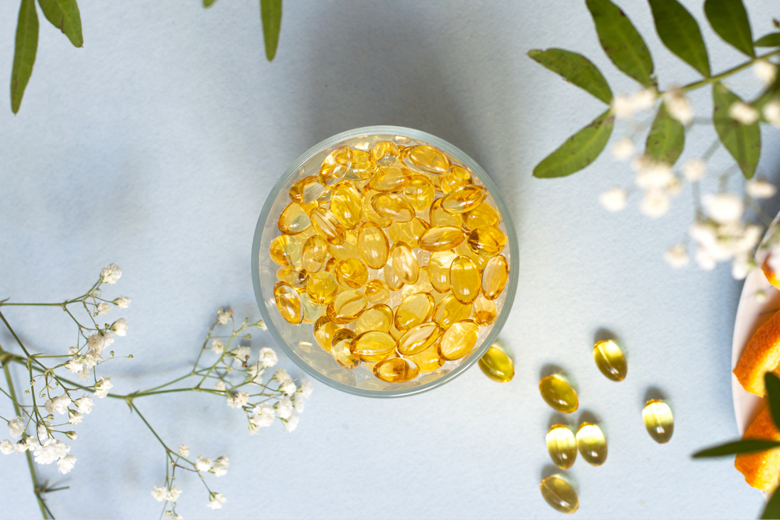 Omega 3 Tabletten Nahrungsergänzungsmittel