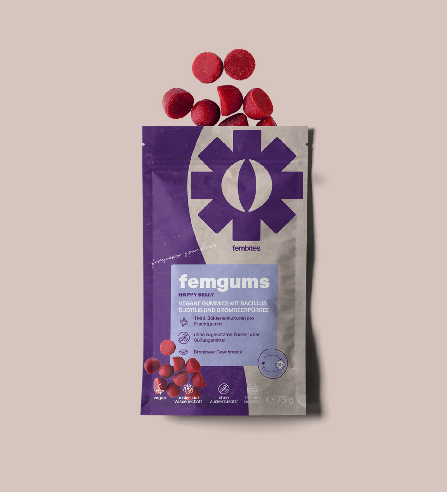 2 Monate femgums® HAPPY BELLY