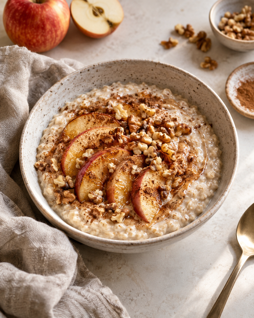 Warm Apple Cinnamon Glow Porridge
