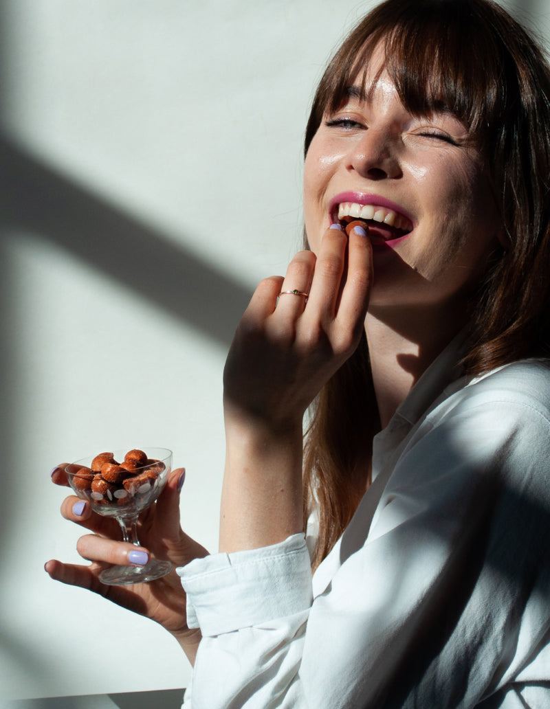 femgums PMS Gummibärchen zur Verringerung der Müdigkeit und Ermüdung durch Vitamin B12, Niacin und Panthothensäure