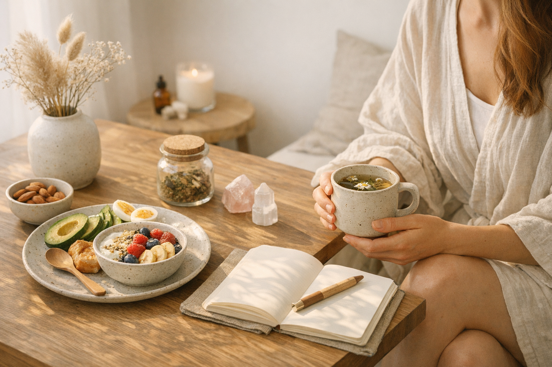 Ruhige Morgenroutine zur Stressregulation