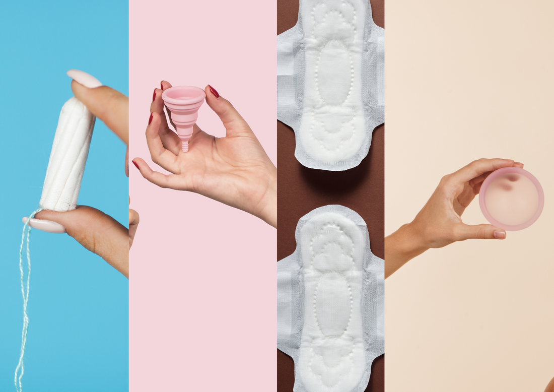 Tampons, Binden, Menstruationstassen: Menstruationsprodukten im Vergleich