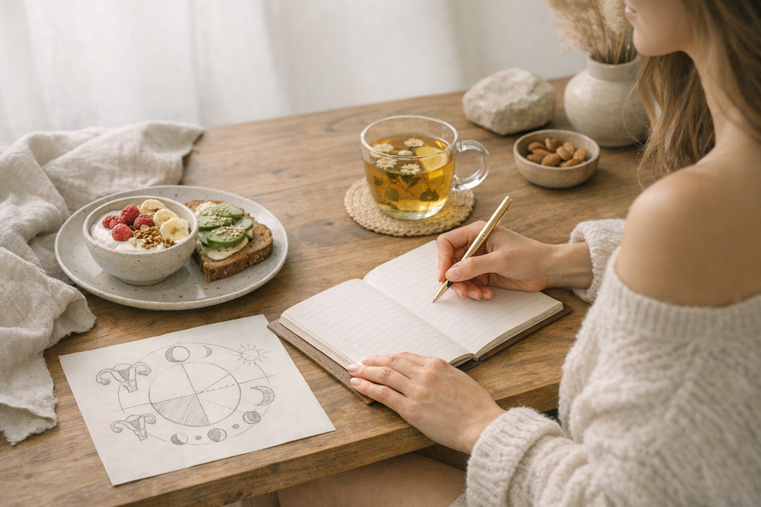 Frau schreibt mythen hormone 