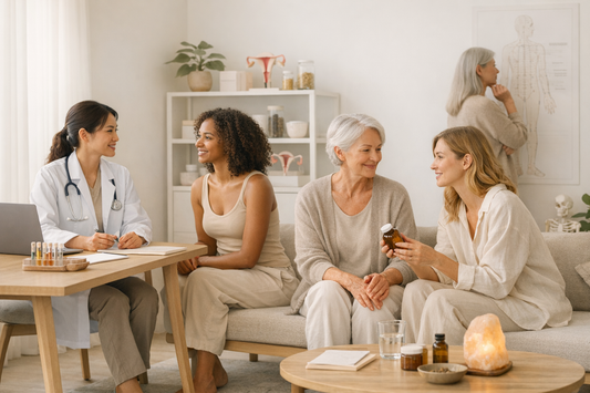 Frauen Unterhaltung im Wohnzimmer Zukunft 
