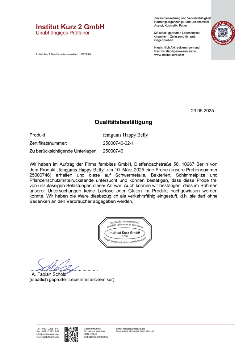 femgums® HAPPY BELLY