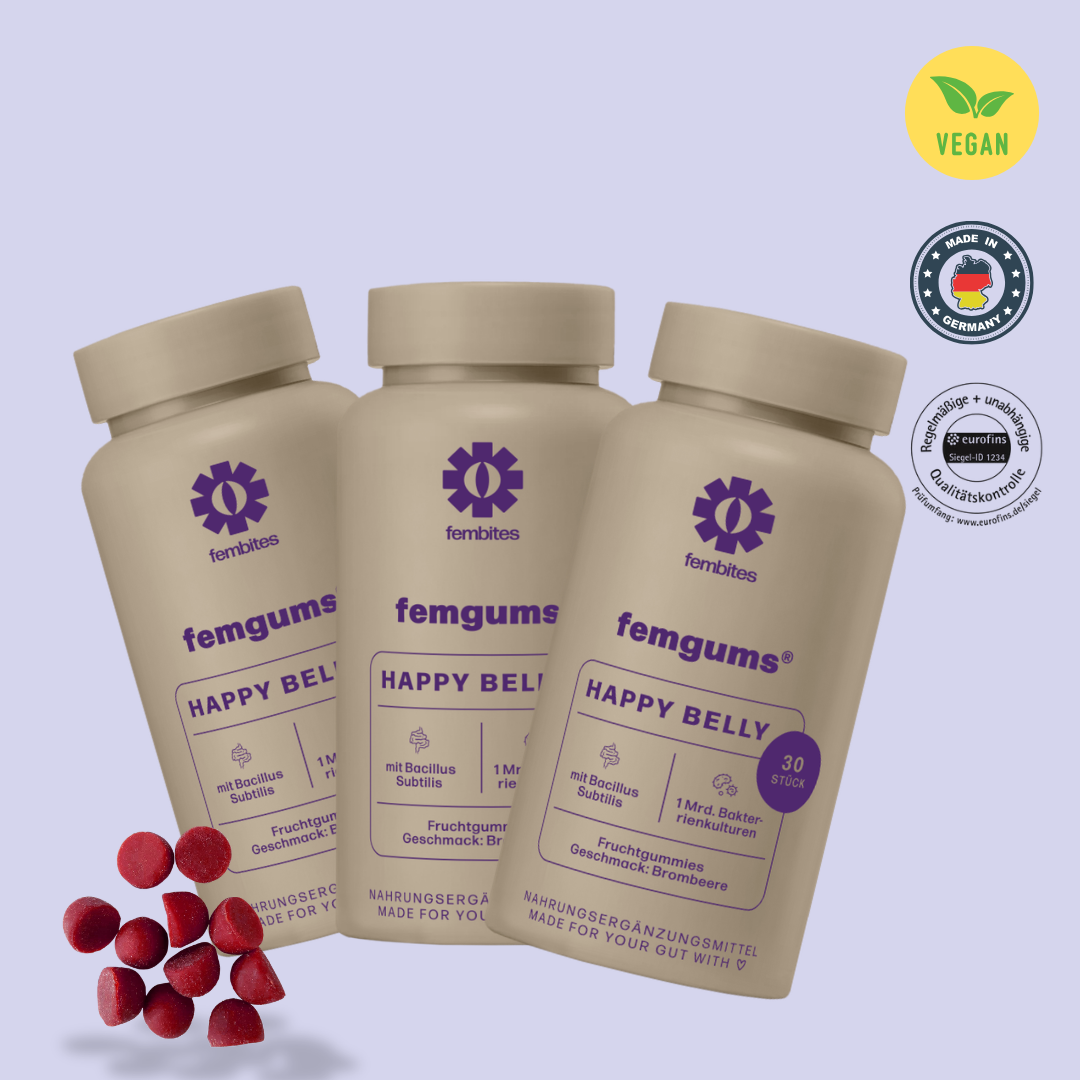 3 Monate femgums® HAPPY BELLY