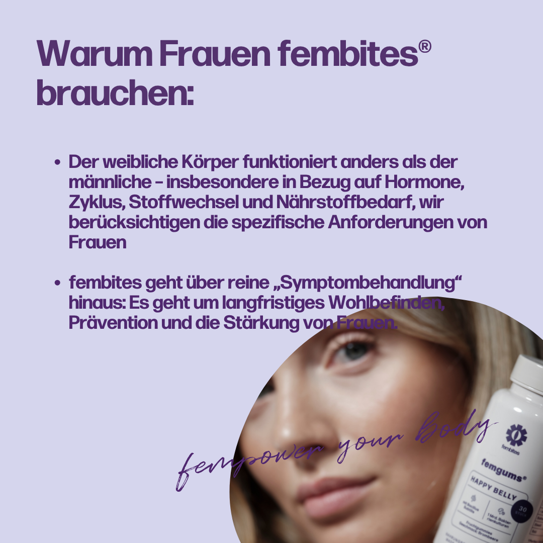 3 Monate femgums® HAPPY BELLY