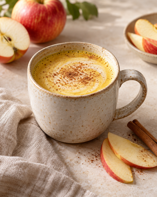 Apfel-Zimt Golden Milk