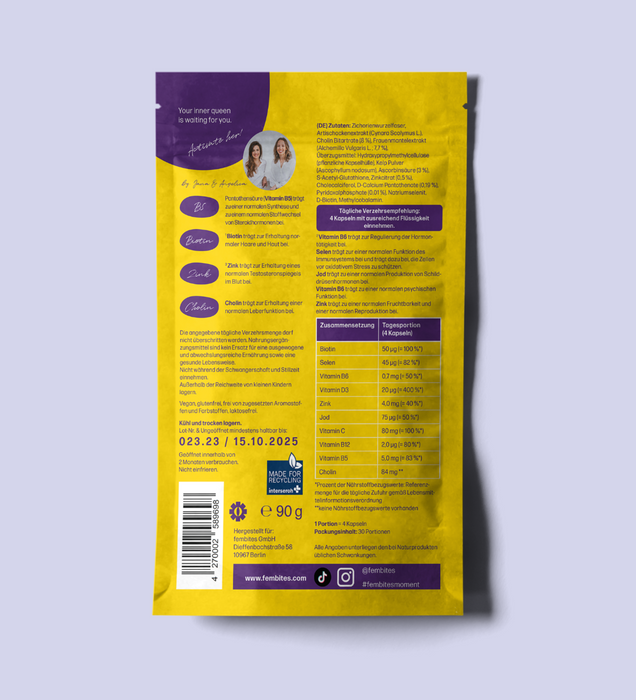 2-Monate femcaps® CLEANSE