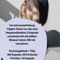 fembites femcaps SHAPE Nahrungsergänzung mit Glucomannan-Extrakt für Gewichtsabnahme und Zügelung von Heisshunger