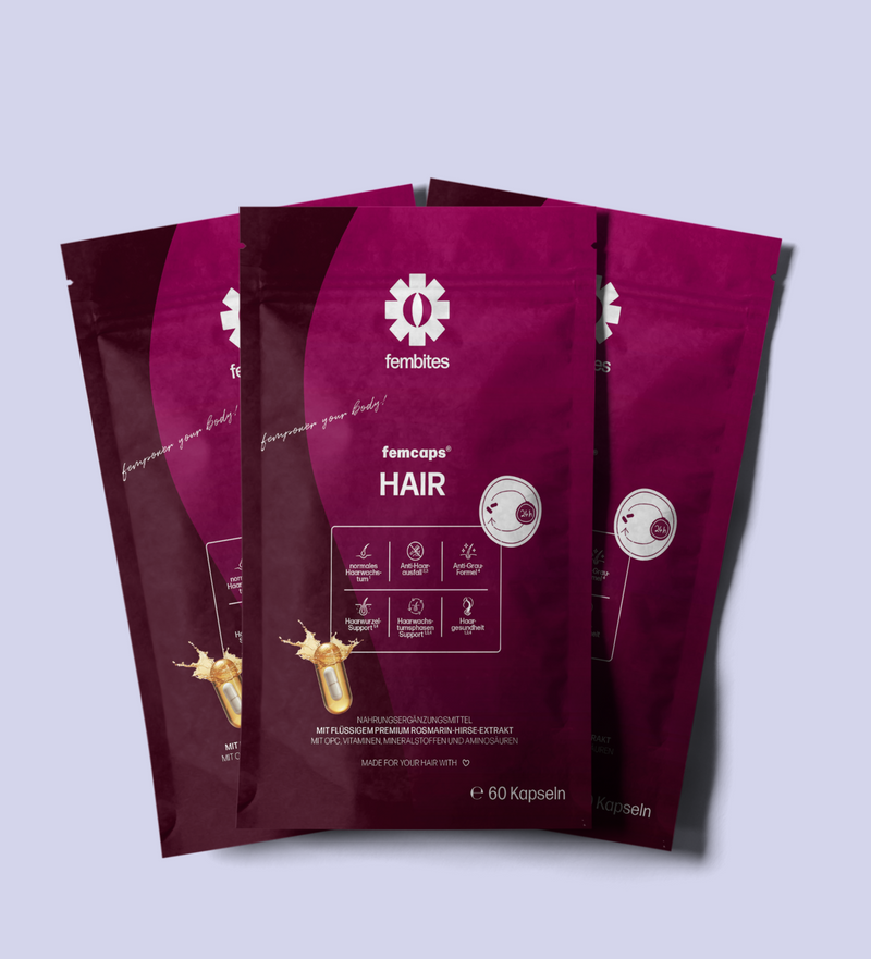 femcaps® HAIR 3 Packungen NK