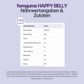 fembites RESET BOX femgums HAPPY BELLY Darmgesundheit Darmflora vegan