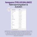 fembites RESET BOX femgums ZYKLUS BALANCE Zyklus Hormonbalance vegan