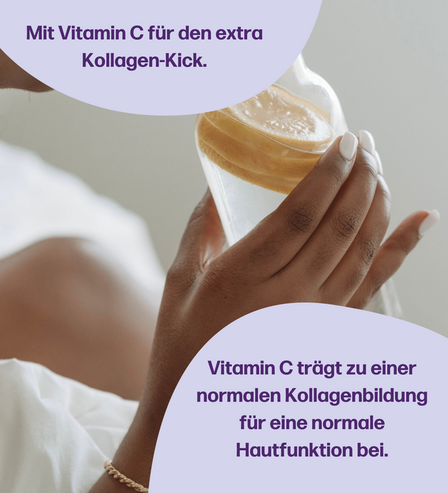 fembites fempow SKIN GLOW Nahrungsergänzungsmittel gegen Akne mit Vitamin C Kollagen