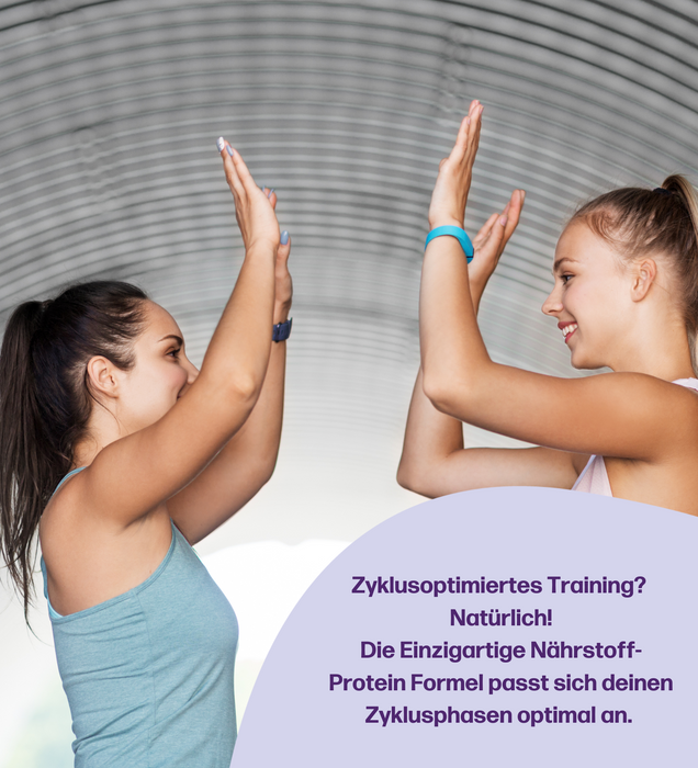 fempow FIT Proteinpulver zyklusoptimiertes Training