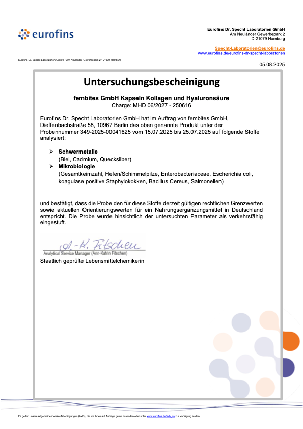 femcaps® KOLLAGEN mit Hyaluronsäure