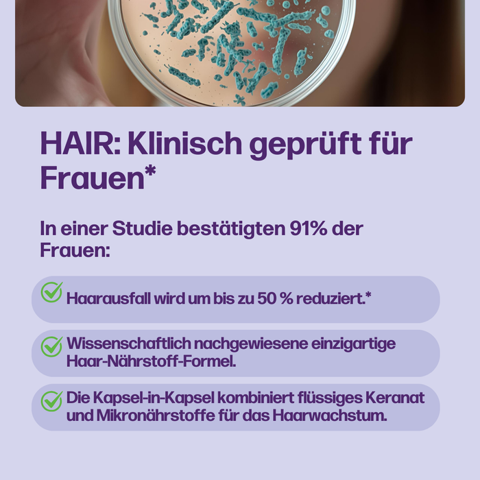 HORMONE HAIR COMPLETE (mit femcaps®)