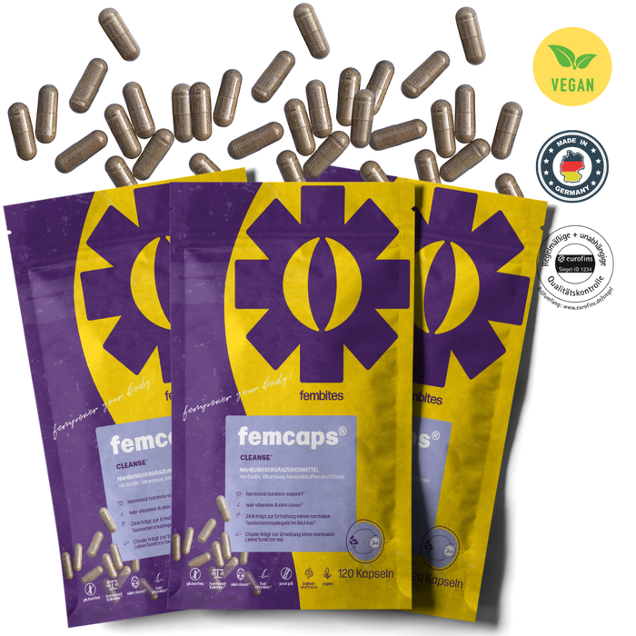 3-Monate femcaps® CLEANSE