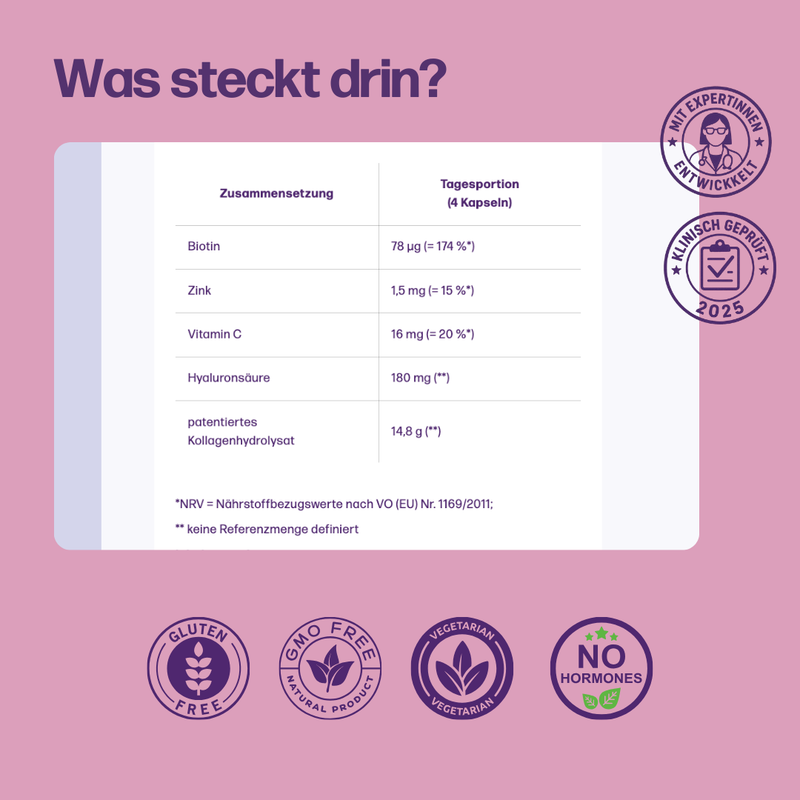 femcaps® KOLLAGEN mit Hyaluronsäure