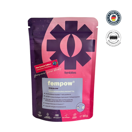 fempow® SKIN GLOW Heidelbeere