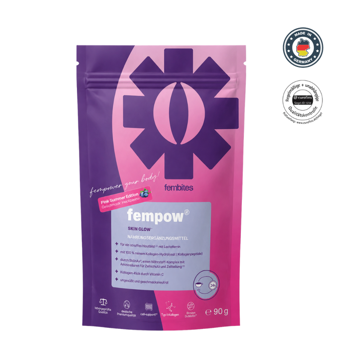 fempow® SKIN GLOW Heidelbeere