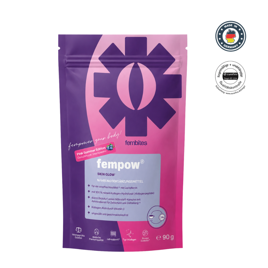 fempow® SKIN GLOW Heidelbeere