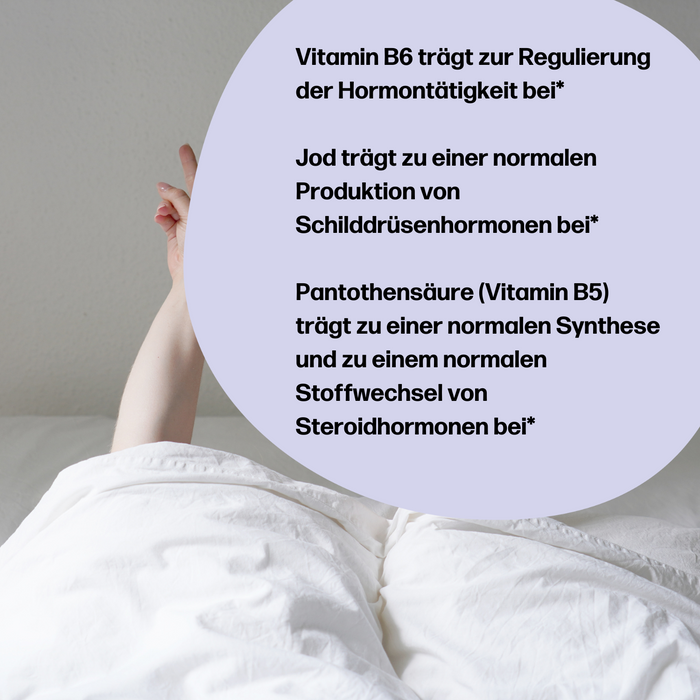 fembites PERIMENOPAUSE SET fempow CLEANSE fempow PMS SUPPORT Vitamin B6 Jod Vitamin B5
